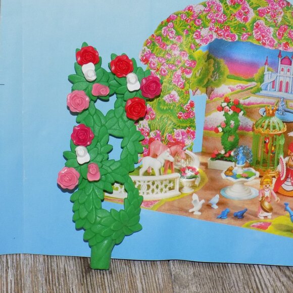 ROSE BUSH VINE Playmobil 4165 Princess Wedding Advent Calendar 2011 Replacement - Picture 1 of 8